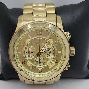 Michael Kors Runway MK8077 Women Stainless Steel A